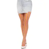 Leg avenue Regenboog gehaakte netpanty.