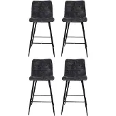 Benoa Barstoel Lucille Perfect Harmony 90 Petrol - barstoelen set van 2