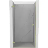 Mexen Lunar-B douchedeur draaiend links 95 , transparant, goud geborsteld - 832-095-000-55-00-L