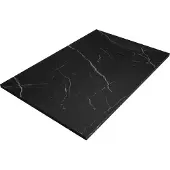 Mexen Hugo rechthoekige SMC douchebak 120 x 90 , zwarte steen - 42759012