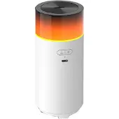 Jojomino LED-lichtbevochtiger Aromatherapiemachine USB Stille etherische olie diffuser Nachtverneveling Lucht Wit