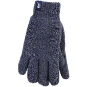 Heat Holder - Gebreide handschoenen met fleecevoering voor heren - Marine