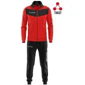 Givova Visa Tracksuit Rood,Zwart 5 Years Jongen