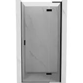 Mexen Mist-H L douchedeur draaibaar rechts 90 , transparant, zwart - 8A5L-090-000-70-00-P