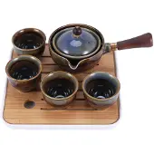 SEM Porseleinen Chinese Gongfu Theeset Draagbare Theepot Set met 360 B