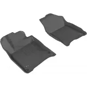 3D MAXpider 2016-2020 Honda Civic Kagu 1st Row Floormat - Black
