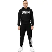 Lonsdale Trainingspak '' zwart / wit