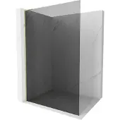 Mexen Kioto L Douchewand Walk-in 120 x 200 , grafiet, goud - 800-120-103-50-40