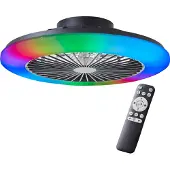 Brilliant G60020/06 LED Plafondlamp 49 cm met ventilator - 40W/4700LM/3000-6500K