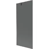 Mexen Next badscherm 1-deurs 80 x 150 , grafiet, gun metal - 895-080-000-00-40-95