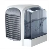 Melitt 3 snelheden, 380 ml watertank, laag geluidsniveau, draagbare airco, snelle koeling