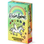 Allplay Rainbow Bordspel - Kleine doos Handmanagementkaartspel voor 2-6 volwassenen en gezinnen - Snel spelend - Past in je zak - Punten veranderen i