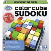 Thinkfun 76342 kleur kubus sudoku game geel