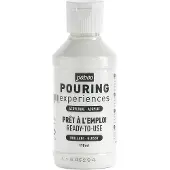 Pebeo Pouring Experiences Acrylverf 118ml - Titanium Wit
