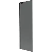 Mexen Next L badwand 1-delig 60 x 150 , grafiet, zwart - 895-060-000-03-40-70