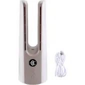 Semoic Draagbare bladloze ventilator - oplaadbare minikoeler