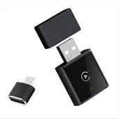 Melitt 2-in-1 draadloze auto-adapter voor Android CarPlay-dongle