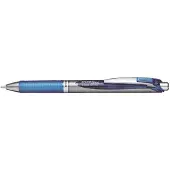 Pentel OF AMERICA Energel Rtx intrekbare gelpen Bold 1 mm blauwe inkt Blauw/grijze schacht