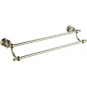 Mexen Estela dubbele handdoekhouder, goud - 7011525-50