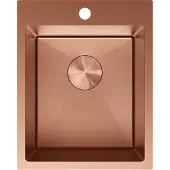 Mexen Solix roestvrijstalen gootsteen 1-kamer 400 x 500 , koper HC - 6406401000-65HC