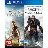 Assassin's Creed Odyssey + Assassin's Creed Valhalla - PS4 spel - Compilation