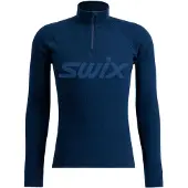 Swix RaceX Merino Half Zip, meneer, navy