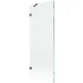 Mexen Lunar badwand 1-deurs 70 x 150 , transparant, kanonnen metaal - 897-070-000-95-00