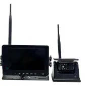 Semoic Magnetische draadloze achteruitrijcamera op zonne-energie HD DVR 7 inch I