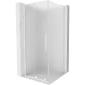 Mexen Velar L schuifdouchecabine 100 x 100 , matglas, wit - 871-100-100-33-20