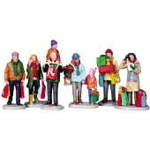 Lemax Kerstfiguur Holiday shoppers