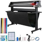 OEM Vinylsnijplotter 1350mm, LED-scherm, semi-automatisch met geïntegreerde optische sensor, compatibel met Windows-software, inclusief basisplaat