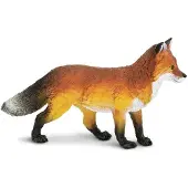 Safari Ltd. Rode Vos-figuur - Gedetailleerd 3,5" plastic modelfiguur - Leuk educatief speelgoed voor jongens, meisjes en kinderen van 1 jaar en ouder