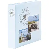 Hama Inschuif album - Compass - 10x15 - 200 pagina's - Wit