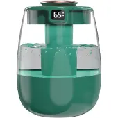 Tlily Luchtbevochtiger voor huishoudelijk gebruik, slaapkamer, USB-aansluiting, kleine woonkamer, groen