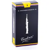 Vandoren Traditional Soprano Saxophone Reeds 3 (10 Pack)