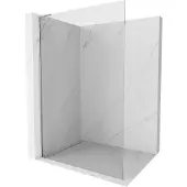 Mexen Kioto L douchewand Walk-in 55 x 200 , transparant, chroom - 800-055-103-01-00