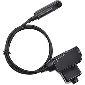 Jojomino A58 Z U94 PTT-adapterkabel voor UV-9R UV-XS Plus walkietalkieheadset