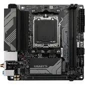 Gigabyte A620I AX (rev. 1.0) - Moederbord - ATX - Socket AM5 - AMD A620 - DDR5 - Realtek audio CODEC - Realtek RTL8852CE