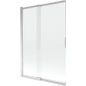 Mexen Fox badwand 2-delige schuifdeur 120 x 150 , transparant, chroom - 891-120-002-01-00