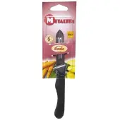 Metaltex Basic Line Schilmes 25 cm Zwart/RVS
