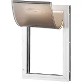 DUOKU Dierenluik - - CWM01-S - Aluminium - 133x224mm - Vergrendelingssysteem