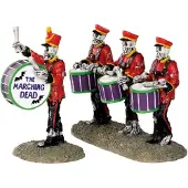 Lemax 32101 Drum Corpse Spooky Town Figure Set van 2 Halloween Decor Fi