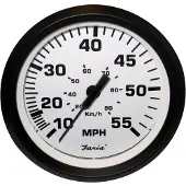 Faria Euro 55mph Speedometer Zwart