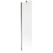 Mexen Next badwand 1-delig 50 x 150 , matglas, roze goud - 895-050-000-00-30-60