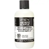 Winsor & Newton Winsor Newton Professional Acryl Medium Mat UV Vernis 125ml 42oz