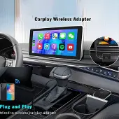Melitt Car Ai Box 2-in-1 Draadloze Carplay Android Auto Adapter