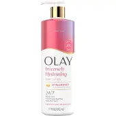 Olay Body Lotion Voedend & Hydraterend voor Vrouwen met Hyaluronzuur, 24u Hydraterend, Vitamine E & B3 Complex, Snelle Absorptie, 17