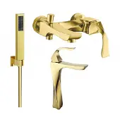 Mexen Estrella R02 badset, goud - 72313R02-50