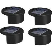 Torribaly 4-pack zonne-energie zwembadrandverlichting voor ingegraven zwembaden, hierboven