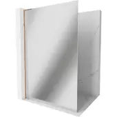 Mexen Kioto L Douchewand Walk-in 70 x 200 , spiegel, roségoud - 800-070-103-60-50